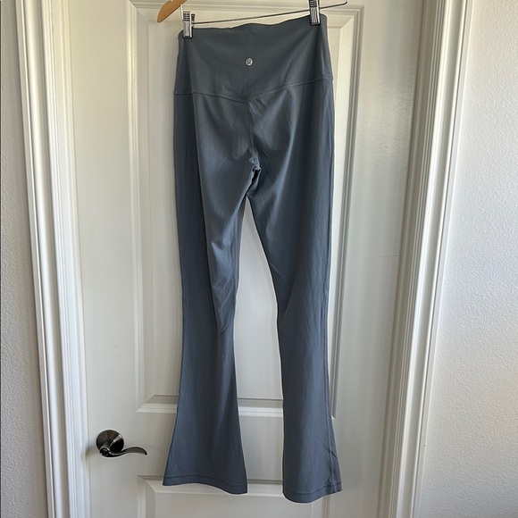 lululemon grey ribbed Align™ High-Rise Mini-Flare Pant - Picture 5 of 5